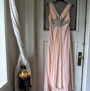 Plus Size Prom Wedding Pageant Chiffon Dress